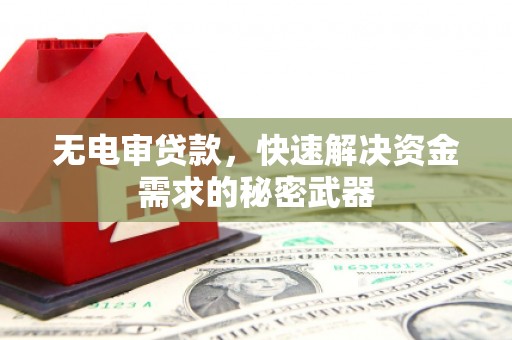 略阳无电审贷款，快速解决资金需求的秘密武器